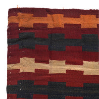 Handmade Vintage Kelim 5' 1" x 7' 6" (ft) - No. 1094