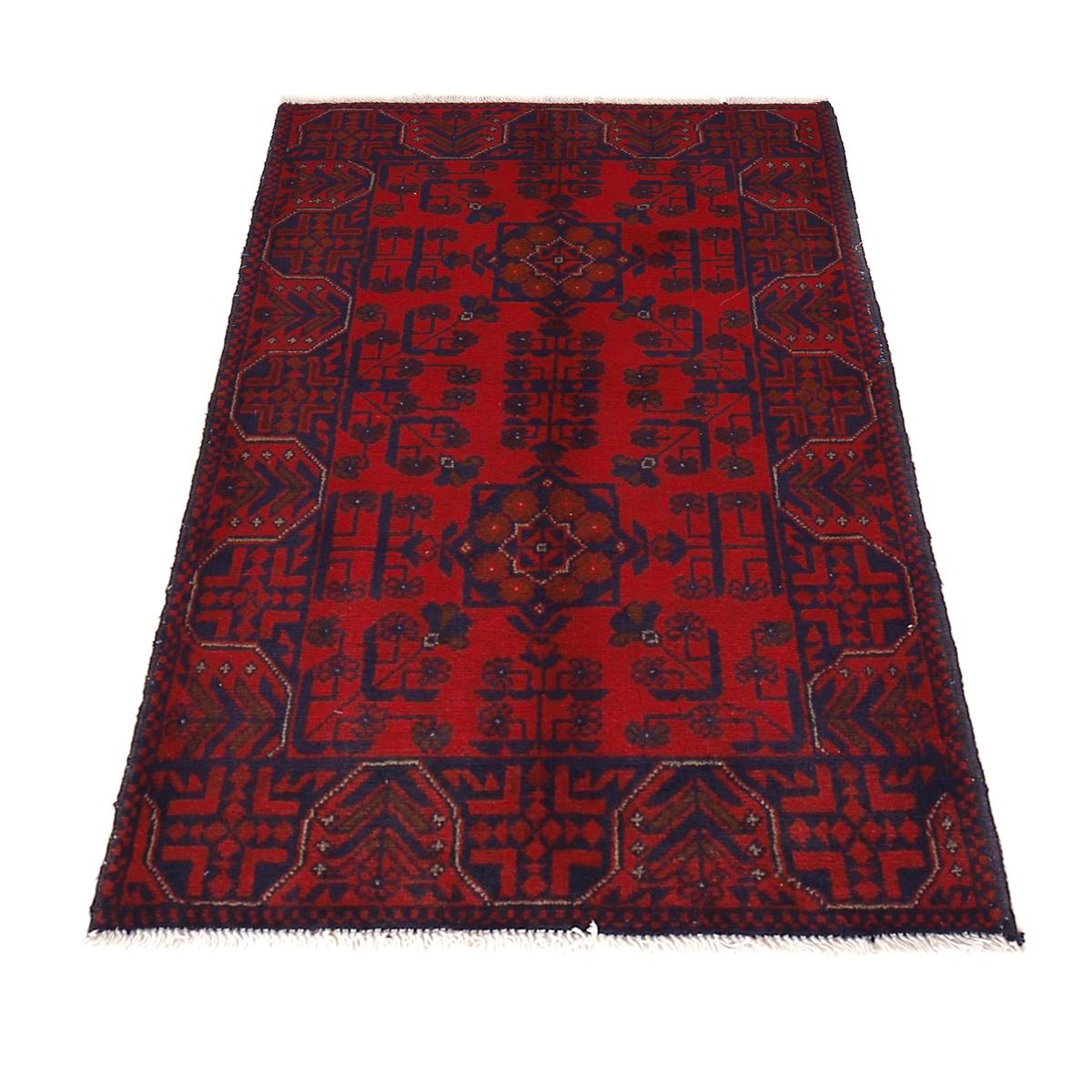 Handmade Khal Mohammadi Wool Oriental Area Rug (ID 11753) 79x122cm
