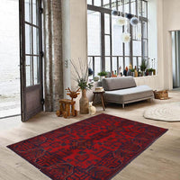 Handmade Khal Mohammadi Wool Oriental Area Rug (ID 11753) 79x122cm