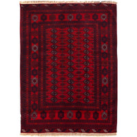 Premium Handmade Bokhara Wool Area Rug 137x189 cm (ID 1324)