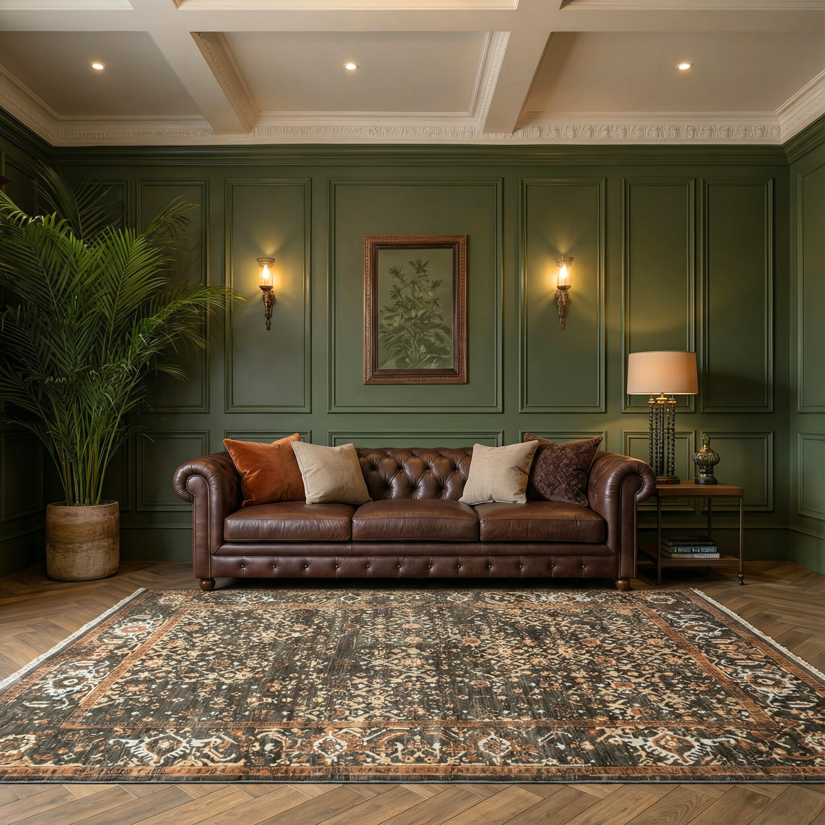 Smoke & Sand Heritage Rug 154 × 244 cm