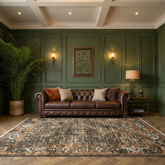 Smoke & Sand Heritage Rug 154 × 244 cm