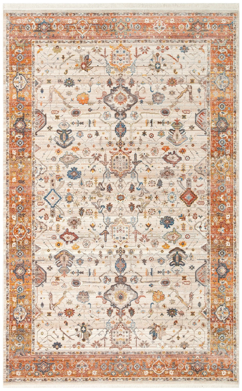 Terracotta Bazaar Turkish Rug - Aladdinrugs