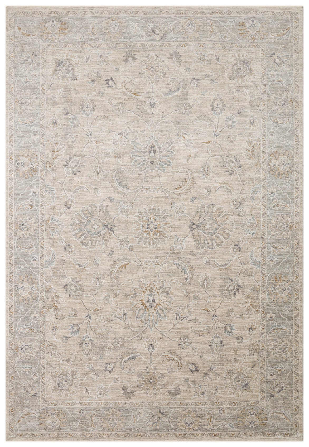 Ivory Whisper Bloom Rug - Aladdinrugs