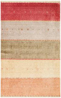 Rust Horizon Layers Rug - Aladdinrugs