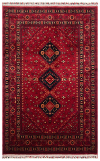 Ruby Nomad Medallion Rug - Aladdinrugs