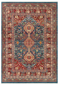 Teal Crown Medallion Rug - Aladdinrugs