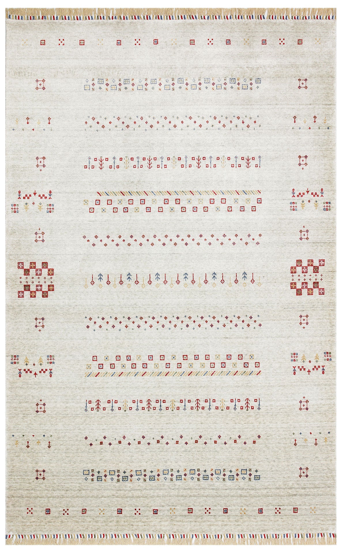 Folk Echo Pattern Rug - Aladdinrugs
