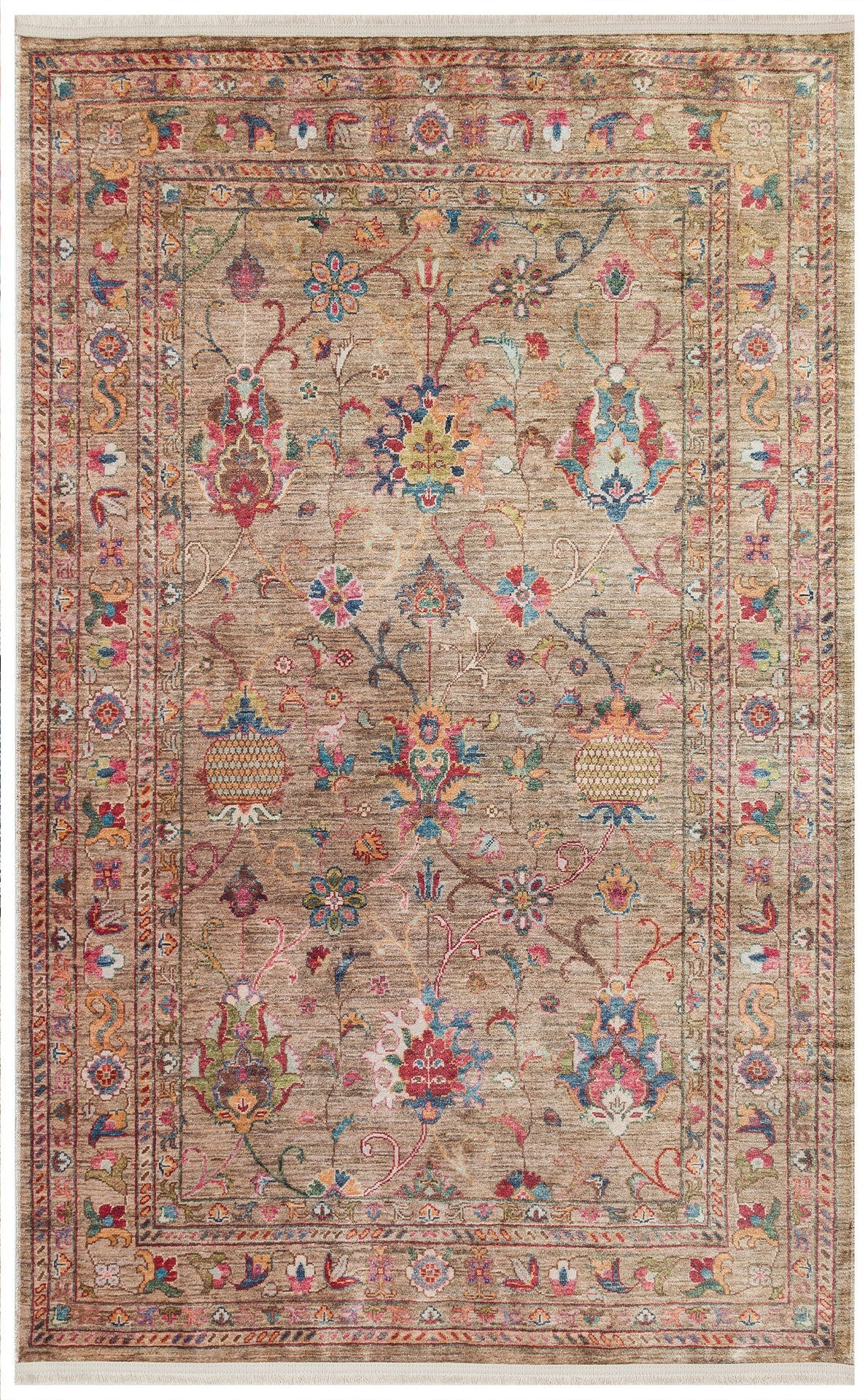 Heritage Vine Floral Rug - Aladdinrugs