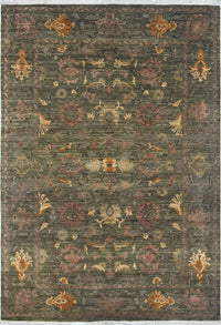 Olive & Rust Antique Class Rug 154 × 244 cm (5 x 8)