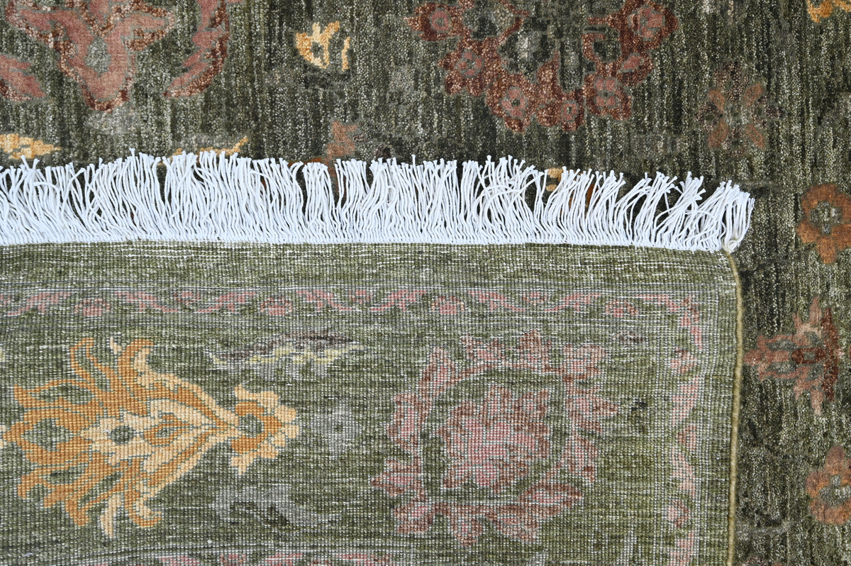 Olive & Rust Antique Class Rug 154 × 244 cm (5 x 8)