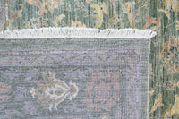 Sage Heirloom Floral Rug 244 × 305 cm (8 x 10)