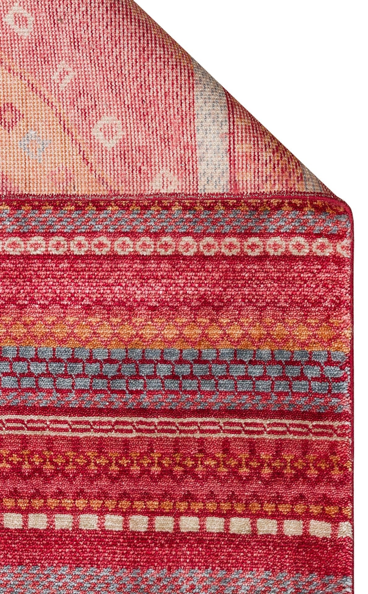 Saffron Tribal Mosaic Rug - Aladdinrugs
