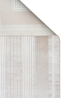 Ivory Depth Lines Rug - Aladdinrugs