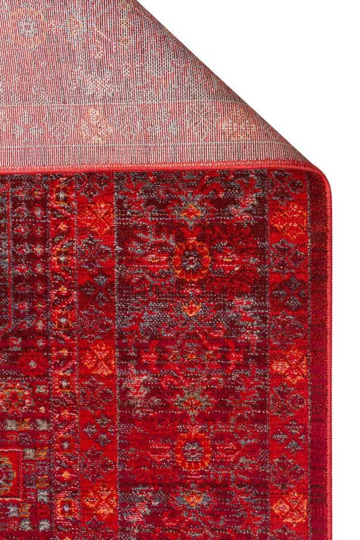Antique Serapi Red Turkish Rug - Aladdinrugs