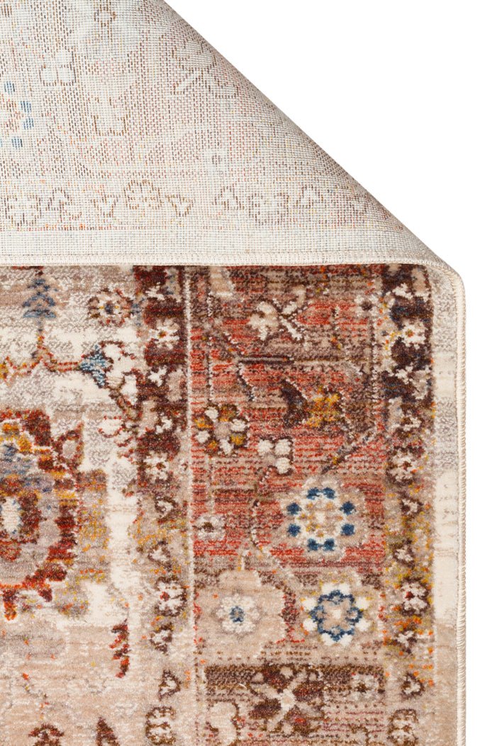 Antique Oushak Ivory Rug - Aladdinrugs