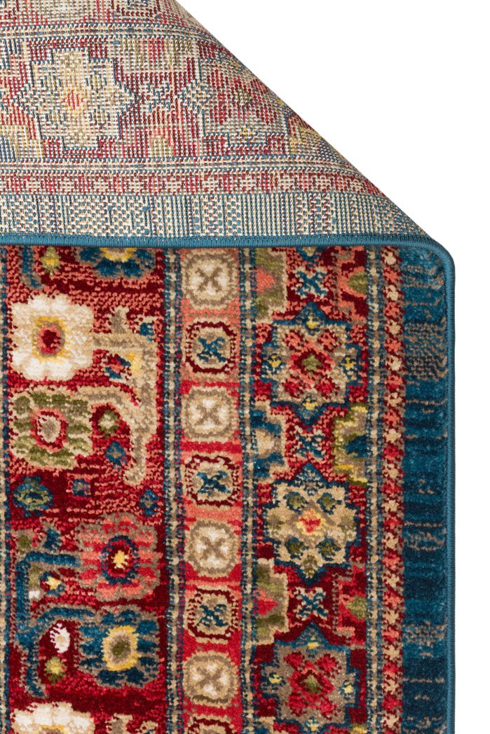 Teal Crown Medallion Rug - Aladdinrugs