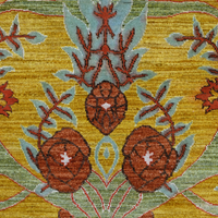 Antique Gold Floral Rug 244 × 305 cm