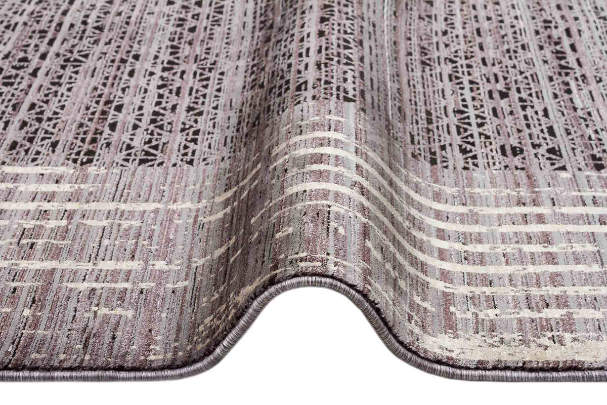 Smoked Steppe Geometry Rug - Aladdinrugs