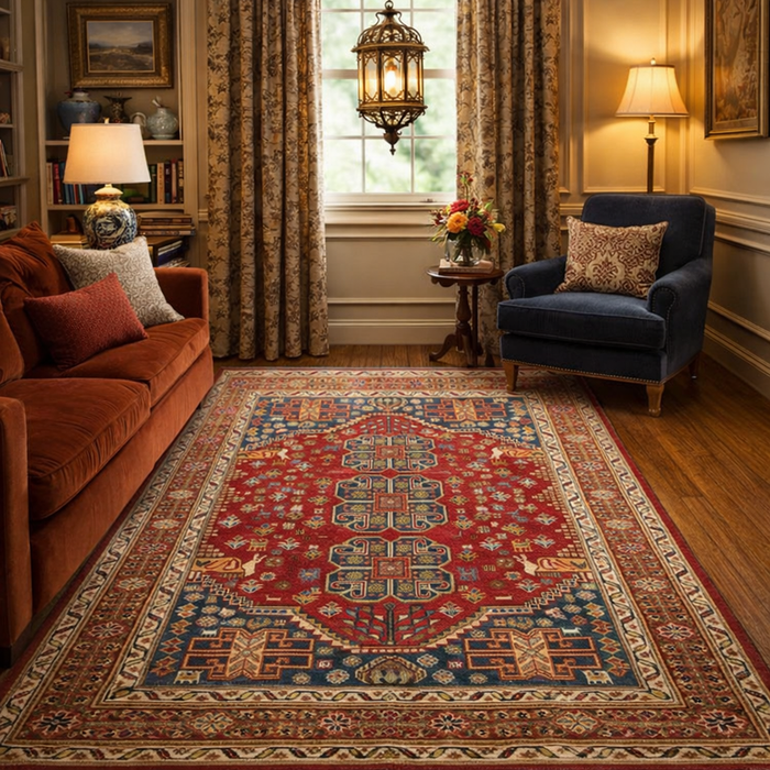 Handmade Shirazi Wool Oriental Rug 248 x 293 (cm) (ID G27079)
