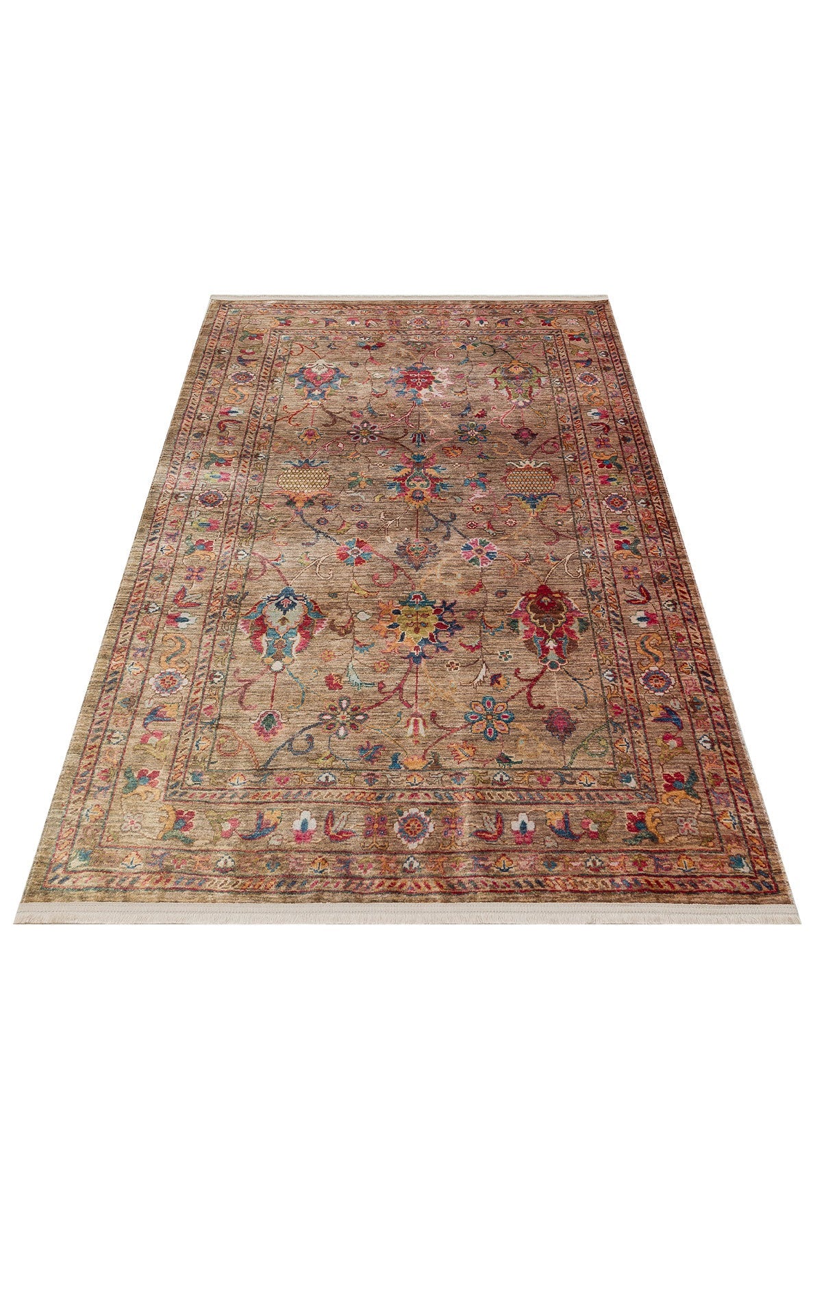 Heritage Vine Floral Rug - Aladdinrugs