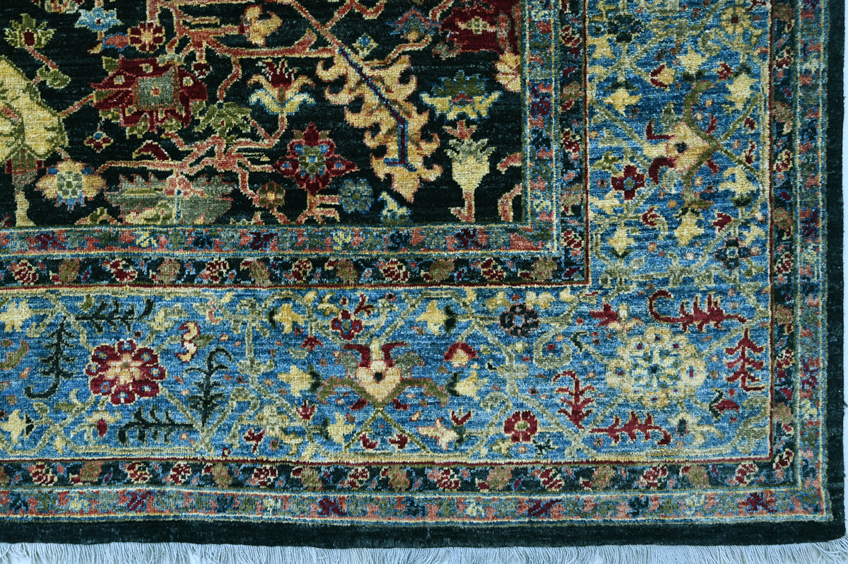 Empire of Sapphire & Gold Rug 244 × 305 cm