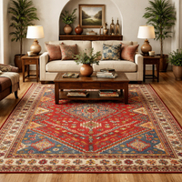 Handmade Shirazi Wool Area Rug 165x234 cm (ID Y33039)