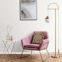 Turkish Style Kelim Cushion 1' 6" x 1' 6" ft / 46 x 46 cm - No. 34563