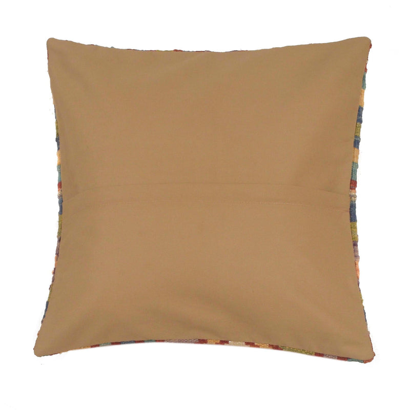 Square Size Kelim Cushion 1' 6" x 1' 6" ft / 46 x 46 cm - No. 34564