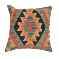 Kilim Cushion Covers for Your Home 1' 7" x 1' 7" ft / 47 x 47 cm - No. 34581