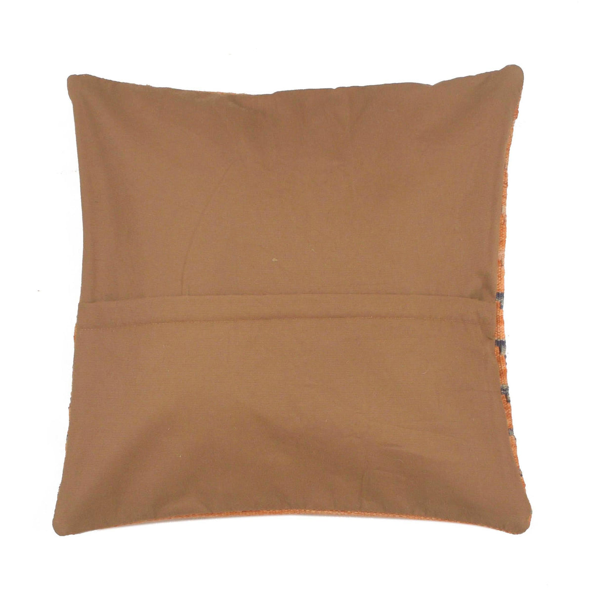 Hand Knotted Kilim Cushion 1' 6" x 1' 6" ft / 46 x 46 cm - No. 34601