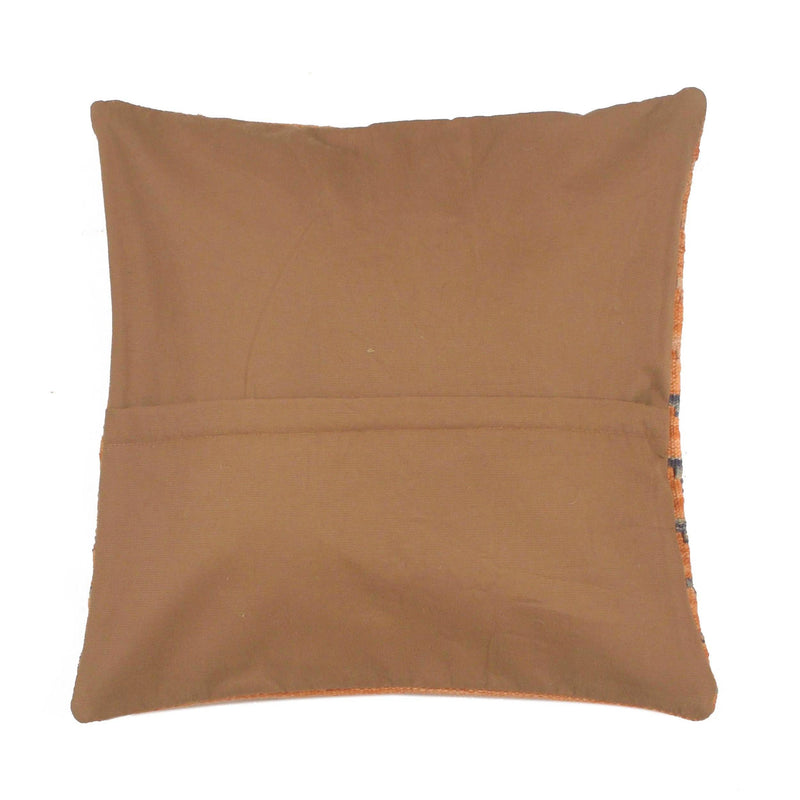 Hand Knotted Kilim Cushion 1' 6" x 1' 6" ft / 46 x 46 cm - No. 34601