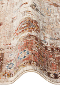 Antique Oushak Ivory Rug - Aladdinrugs