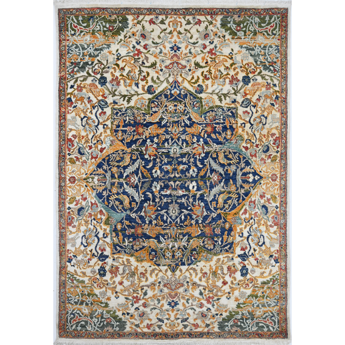 Royal Sapphire Garden Rug 154 × 244 cm