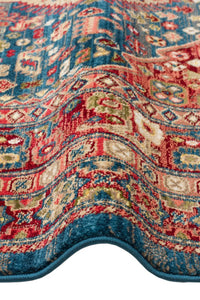 Teal Crown Medallion Rug - Aladdinrugs