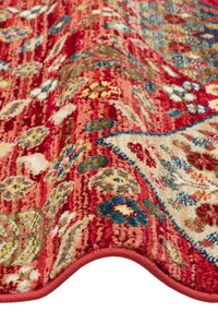 Red Canopy Motif Rug - Aladdinrugs