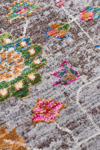 Chromatic Rosette Field Rug - Aladdinrugs