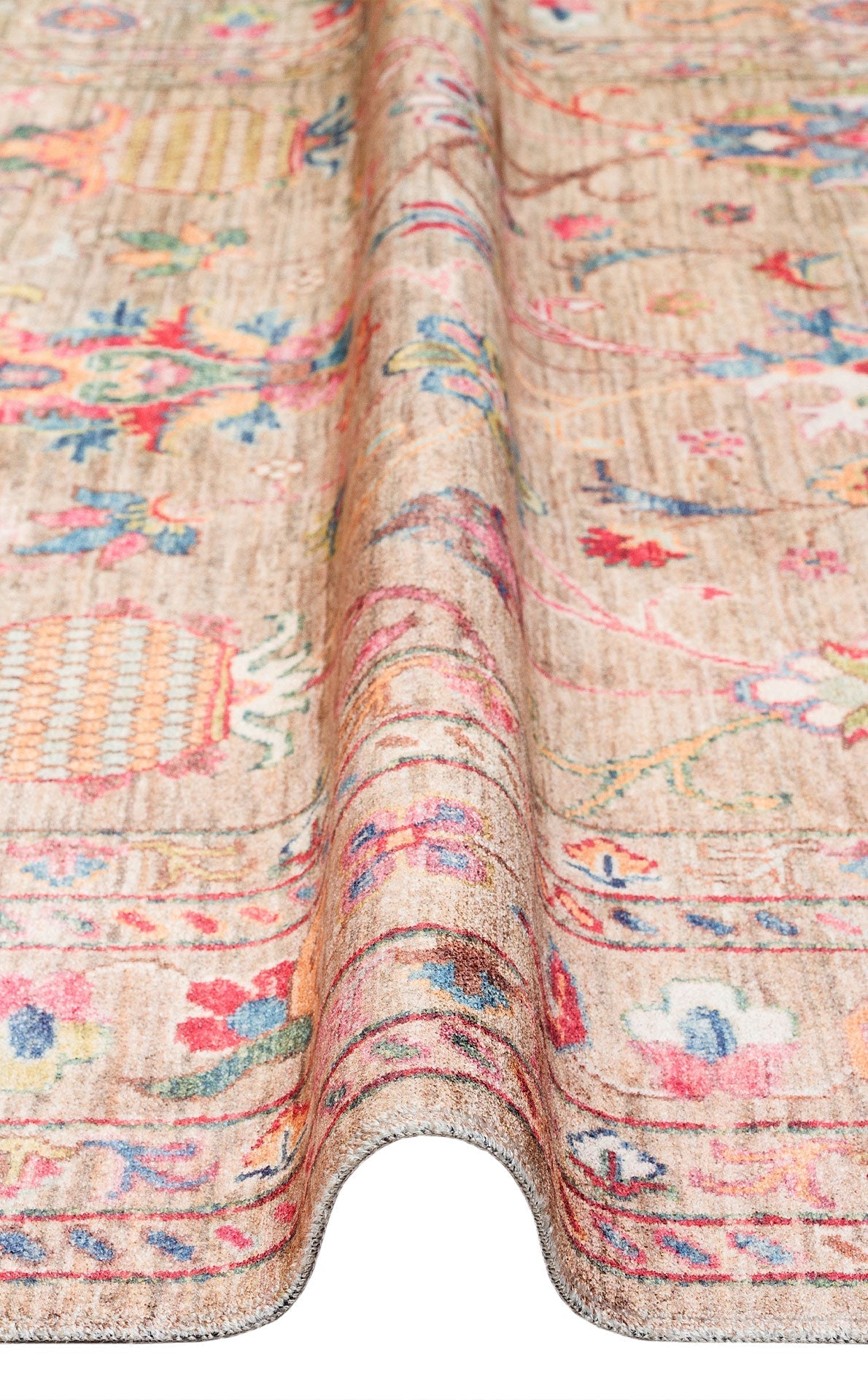 Heritage Vine Floral Rug - Aladdinrugs