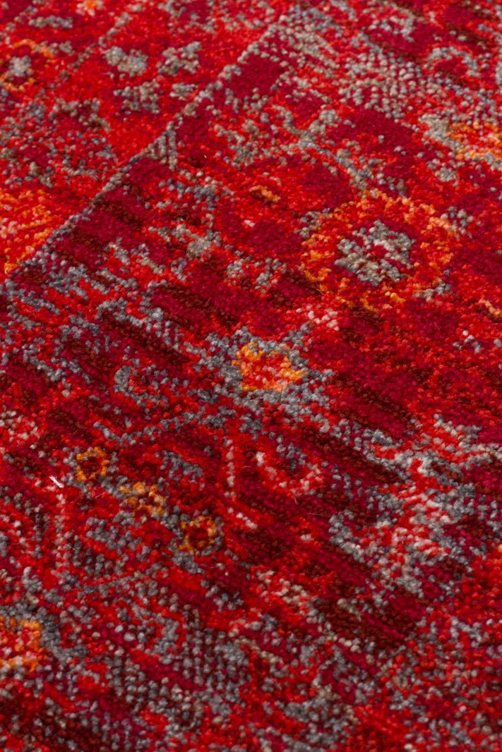 Antique Serapi Red Turkish Rug - Aladdinrugs