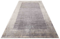 Smoked Steppe Geometry Rug - Aladdinrugs