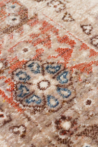 Antique Oushak Ivory Rug - Aladdinrugs