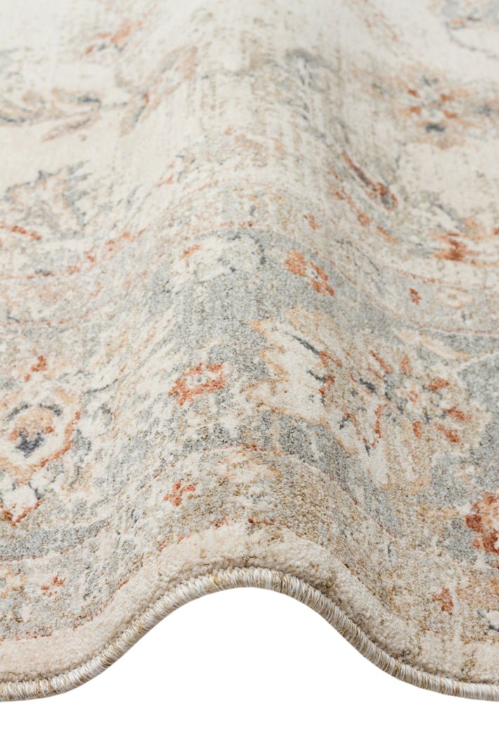 Ethereal Ivory Mosaic Rug - Aladdinrugs