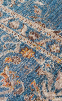 Blue Royal Turkish Rug - Aladdinrugs