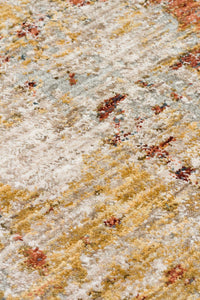 Sunwashed Ember Canvas Rug - Aladdinrugs