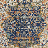 Royal Sapphire Garden Rug 154 × 244 cm