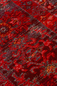 Antique Serapi Red Turkish Rug - Aladdinrugs