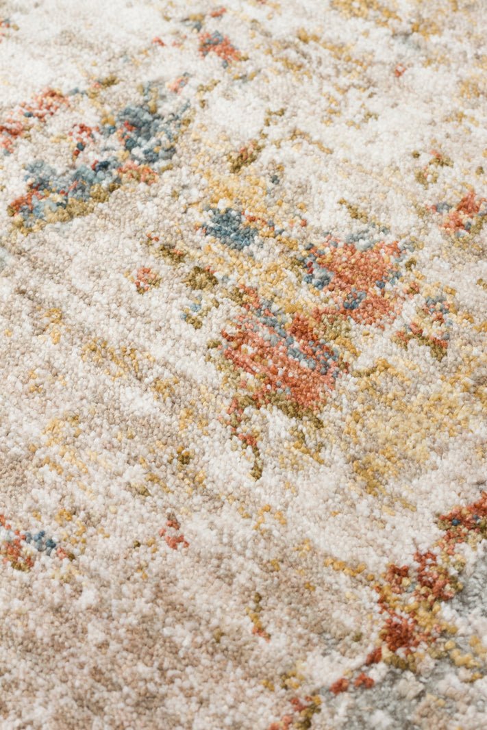 Sunwashed Ember Canvas Rug - Aladdinrugs