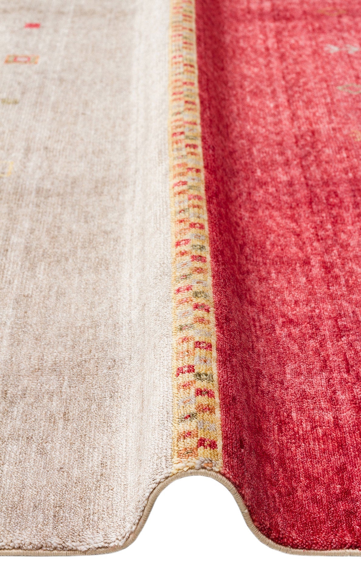 Rust Horizon Layers Rug - Aladdinrugs