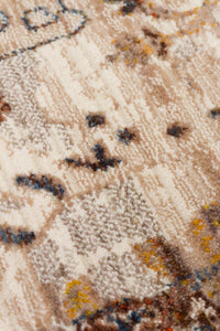 Antique Oushak Ivory Rug - Aladdinrugs