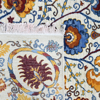 Saffron Bloom on Ivory Rug 244 × 305 cm